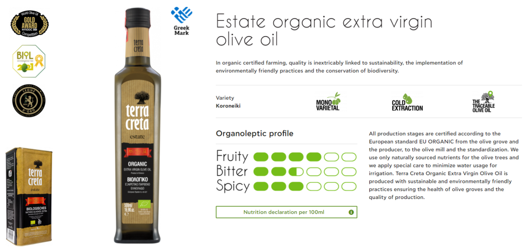 BIO - Extra panenský olivový olej