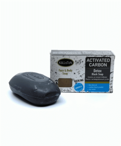 Olivové mydlo s aktívnym uhlím na detox