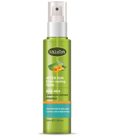 Chladivý spray po opaľovaní s aloe vera