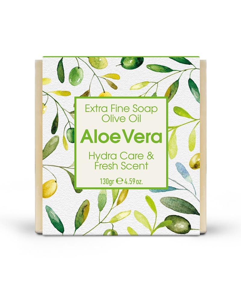 Extra jemné olivové mydlo – Aloe vera