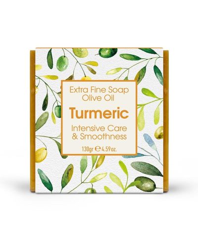 Extra jemné olivové mydlo – Kurkuma