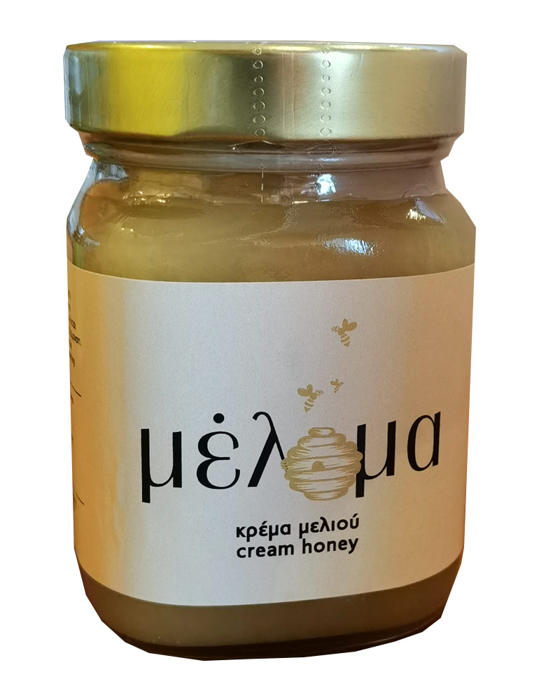 Krémový tymianový med z Kréty