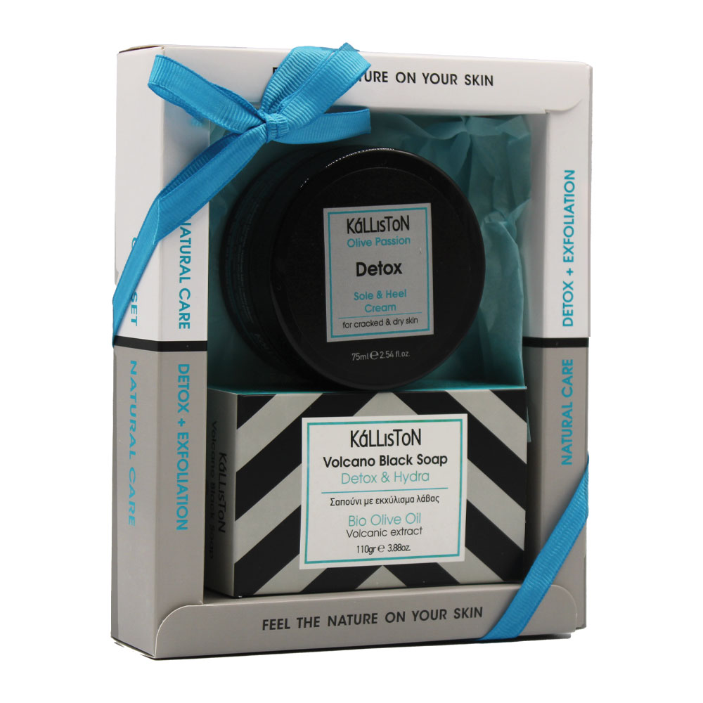 Darčekový set 2 - DETOX krém na nohy+mydlo