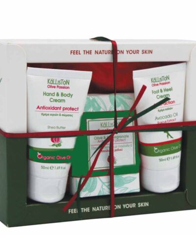 Darčekový set 3 AVOKÁDO- Krém na ruky & krém na nohy & mydlo