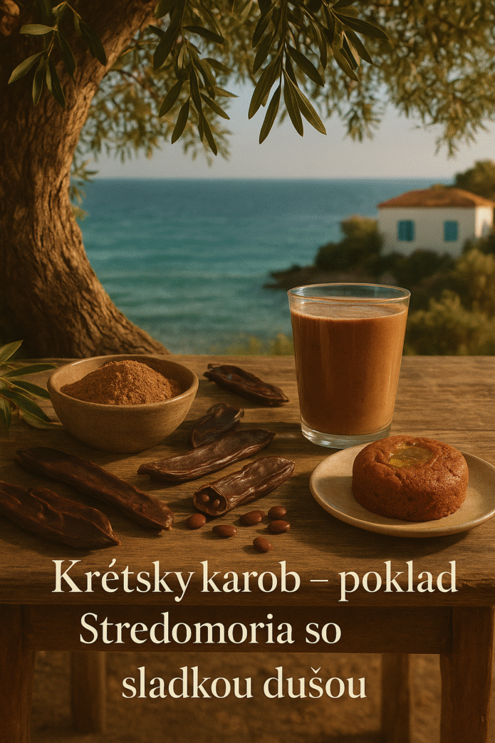 Krétsky karob: poklad Stredomoria so sladkou dušou