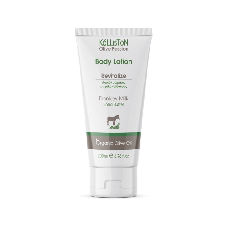 Kalliston telové mlieko s oslím mliekom, olivovým olejom a aloe vera