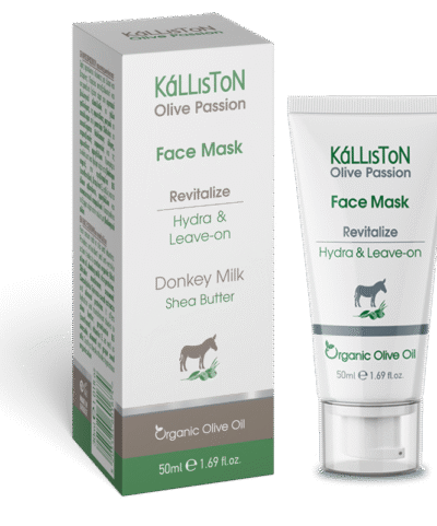 Tvárová maska oslím mliekom