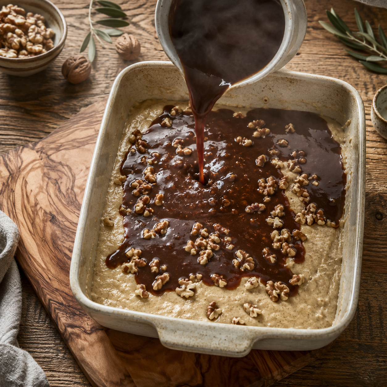 Karobový puding 37 Príprava