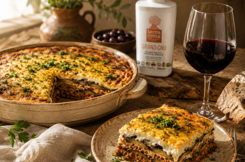 Krétska zapečená mousaka