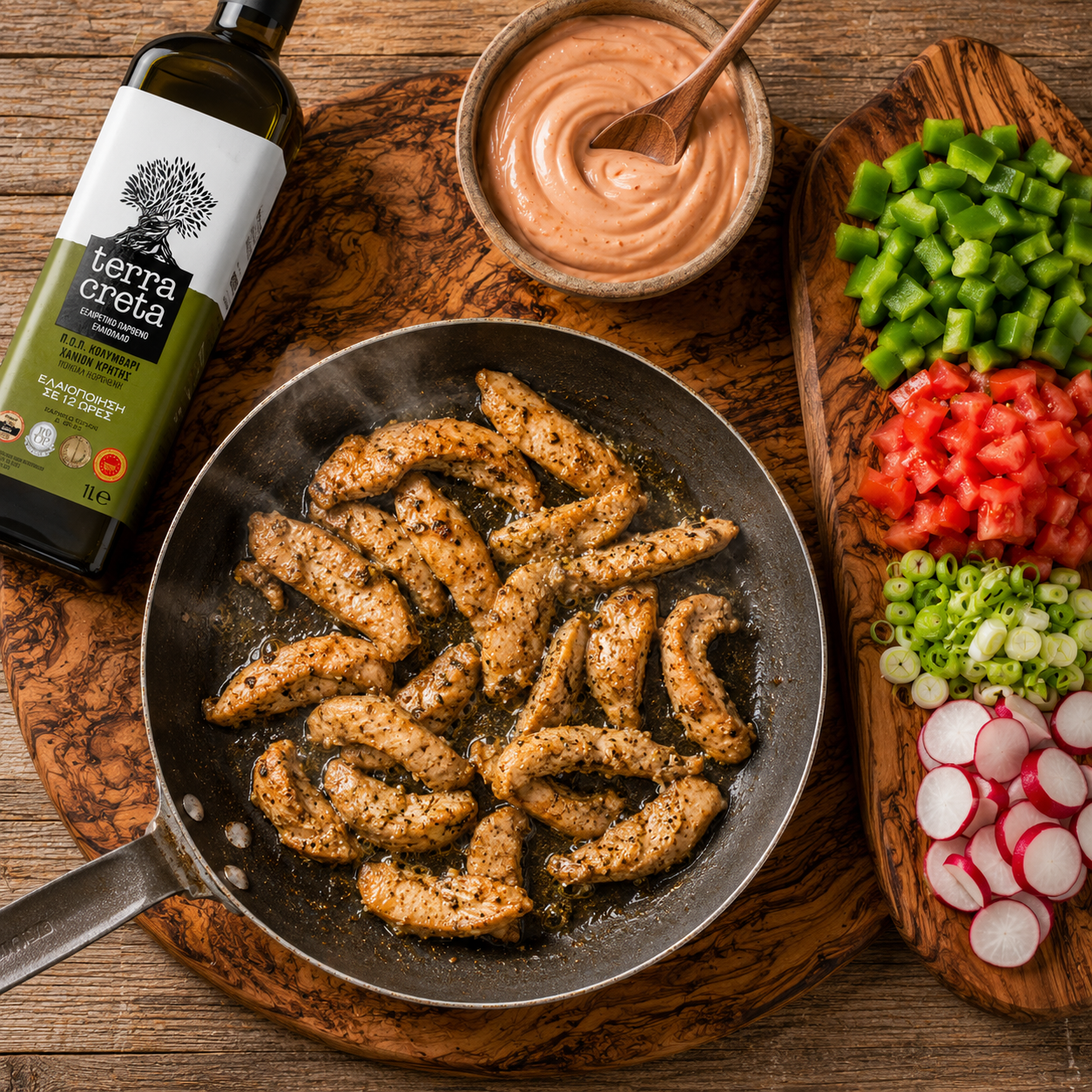 Kuracie prsia v tortile s krémom BALSAMICO 37 Príprava