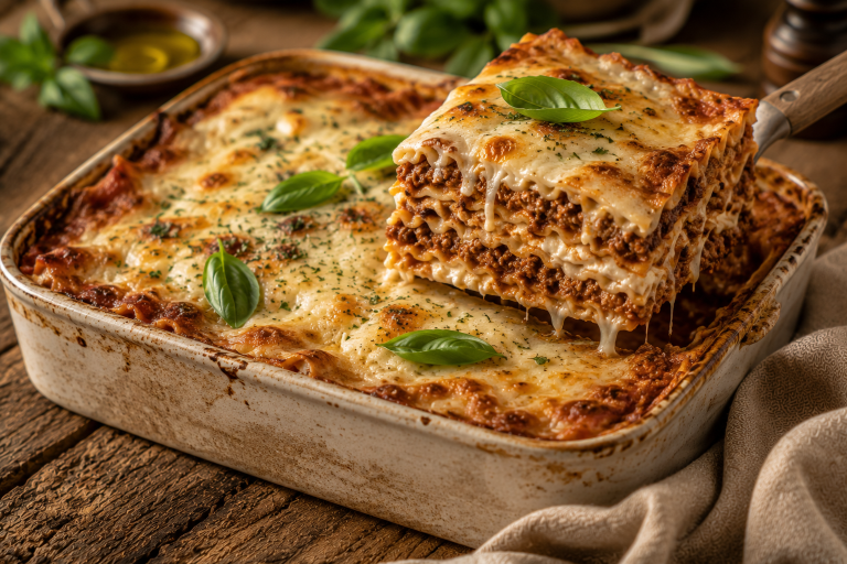 Recepty — Krétska gastronómia 21 Lasagne