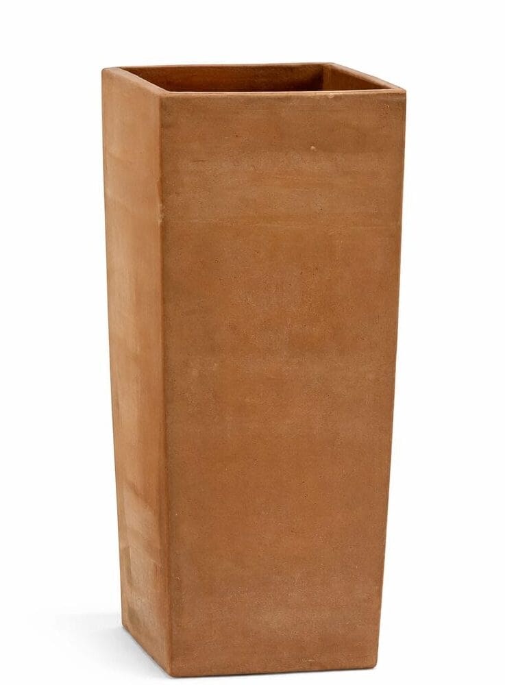 93A Kvetináč 91x33x33cm 2 Kvetináč z nepolievanej krétskej terakoty, 91 × 33 × 33 cm